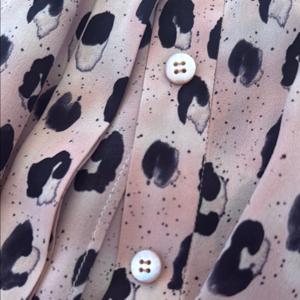 EUC Carolina Herrera Leopard Print Dress with belt - Picture 11 of 11